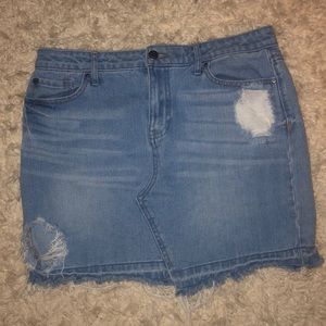 Jean skirt